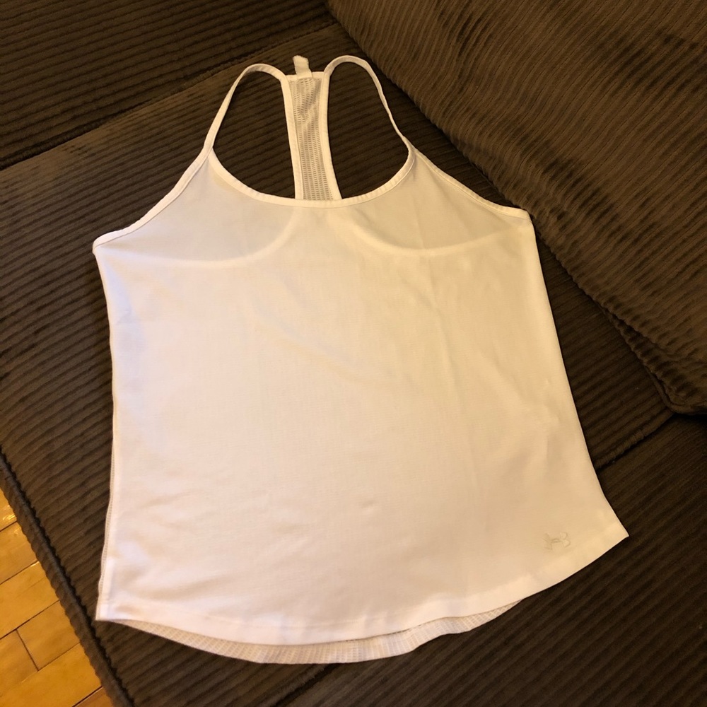 under armour racer back tank top